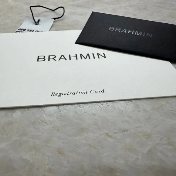 BRAHMIN Anytime Mini Shoulder Bag, Melbourne Leather in Chianti NWT - Picture 6 of 9